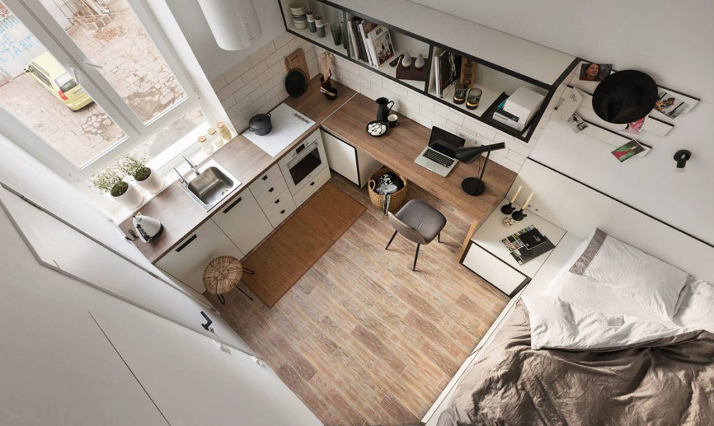 12 sqm living room design