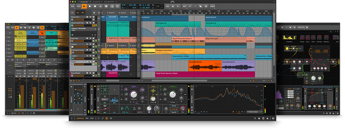 Bitwig Studio screenshot