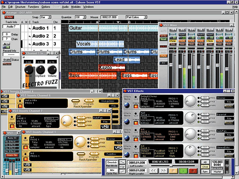 Cubase VST, the original DAW